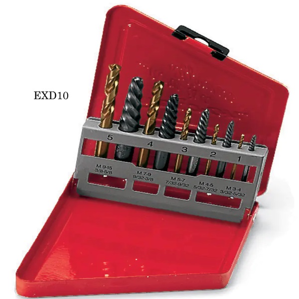 Snapon-General Hand Tools-EXD10 Right Hand Extractor Set